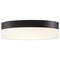 Nuvo Pi, 9 Inch LED Flush Mount, Black Finish, Frosted Etched Glass, CCT Selectable, 120 Volts 62/568 - alternate 4